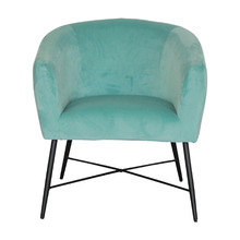 Shaylah Velvet Accent Chair